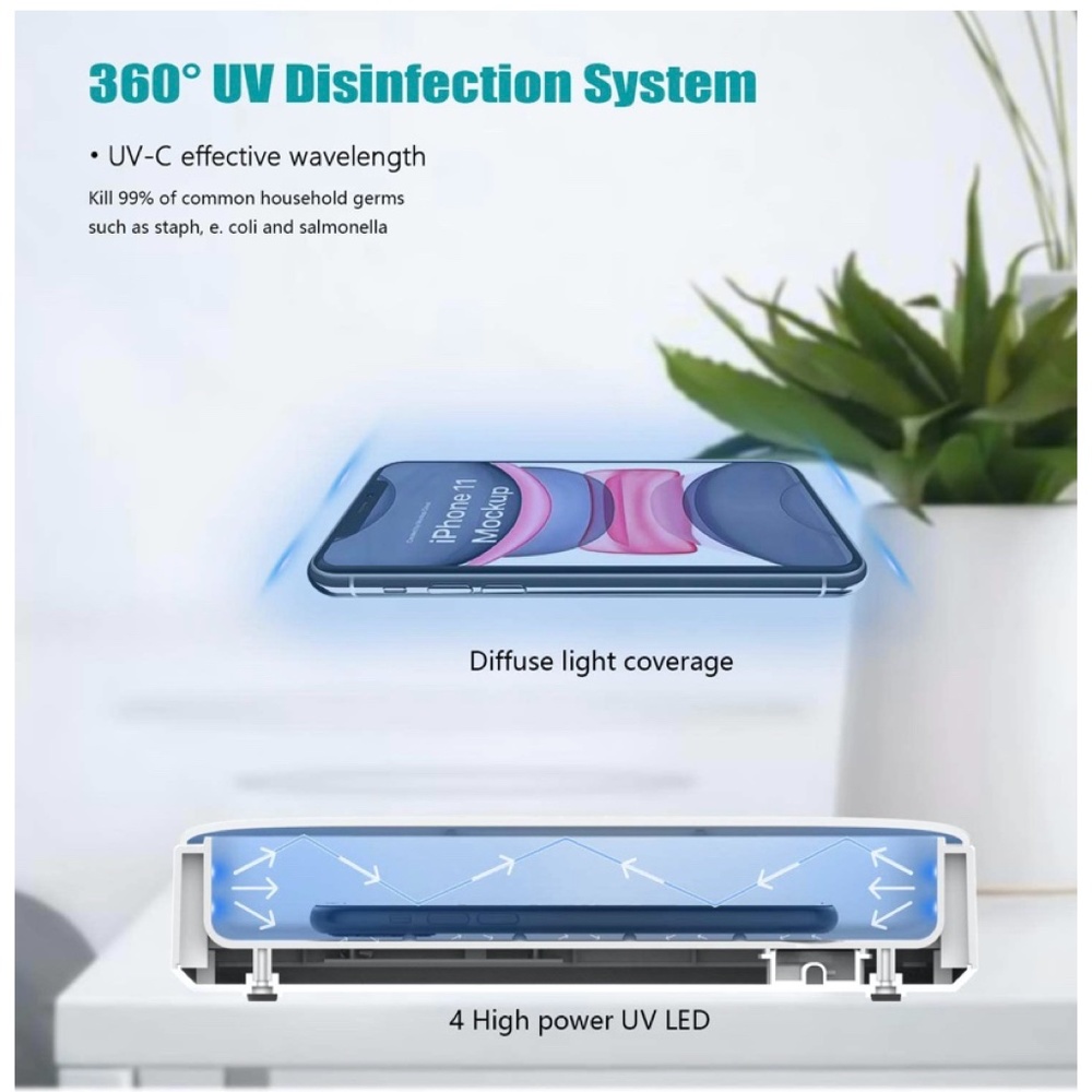 UV Sanitizer/Sterilizer for Cell Phone, etc.
